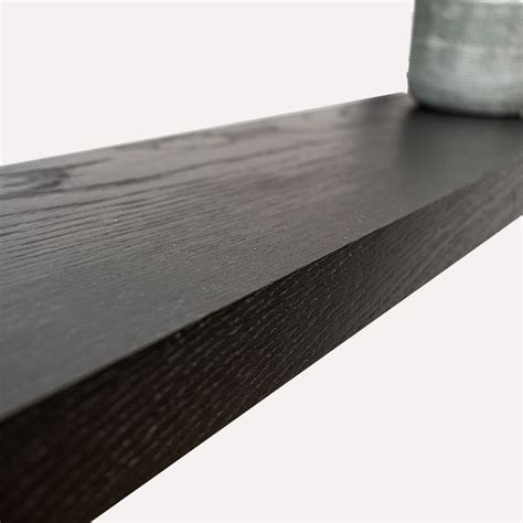 Black Floating Shelves