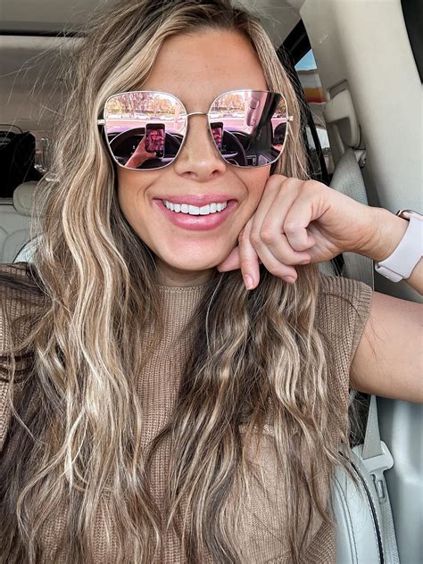 Pink Lens Sunglasses