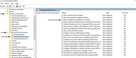 Image result for BitLocker This Device Can't Use a Trusted Platform Module