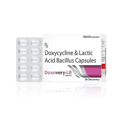 Doxovery LB - Doxycycline & Lactic Acid Bacillus Capsules ...