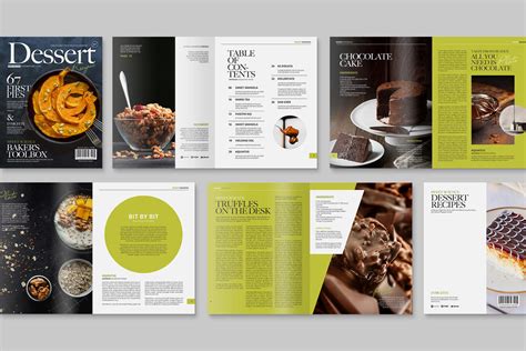 Food Magazine Template [Indesign, INDD] - BrandPacks