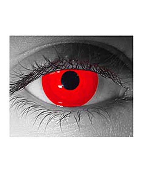 Affaires Red Out Crazy color contact lenses Yearly Disposable ...