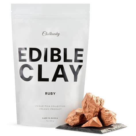 Buy Chalkovsky Premium Edible Clay - Cri Clay Chunks for Eating ...