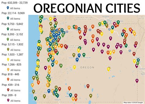 Cities In Oregon Ranked By Population at Robert Hambright blog
