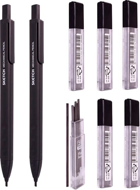 Buy Sketch Flat Lead 1.8 mm Holder Pen Mechanical Pencil for Draft ...