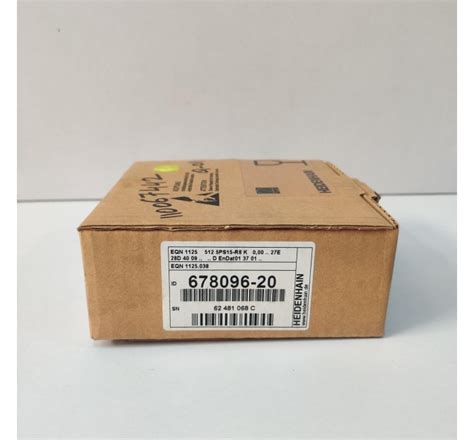 HEIDENHAIN EQN 1125 512 5PS15-R8 ID 678096-20 ENCODER NEW SILD ...