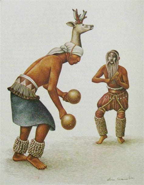 Yaqui Deer Dance Sacred Ceremony Art