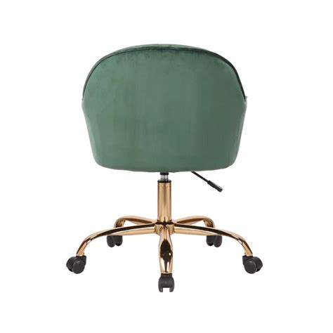 Luxury Tufted Office Chair Mobility Green – Nestroots