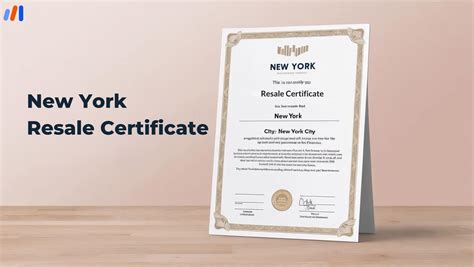What Is a New York Resale Certificate and How to Get One