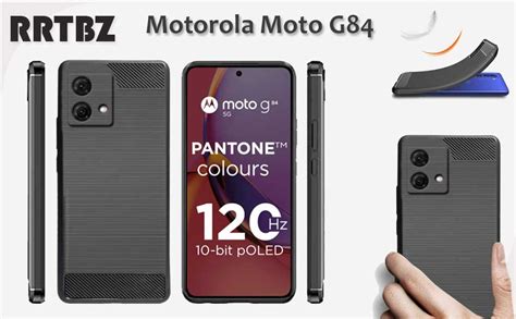 RRTBZ Soft Silicon Back Case Cover Compatible for Motorola G84 5G ...