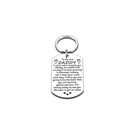 ACCOLIAMBER New Dad First Fathers Day Keychains Gifts for Dad India | Ubuy