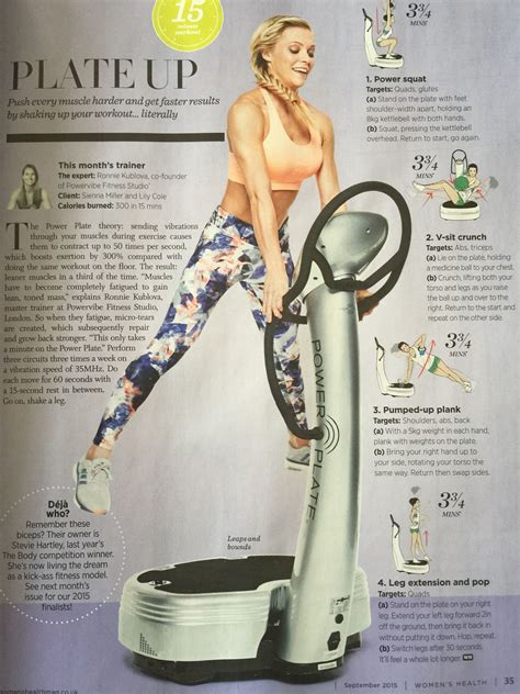 Power Plate Exercises 的图像结果