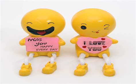 Buy Store2508 Cute Romantic Hanging Legs Showpiece Dolls (Pair) for ...