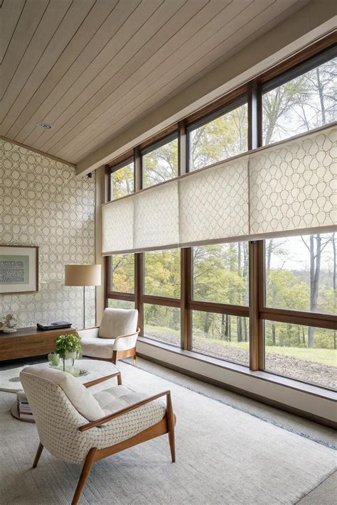 21+ Stylish Mid-Century Modern Window Treatments