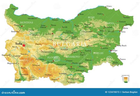 Map Of Bulgaria Cartoon Vector | CartoonDealer.com #18515457