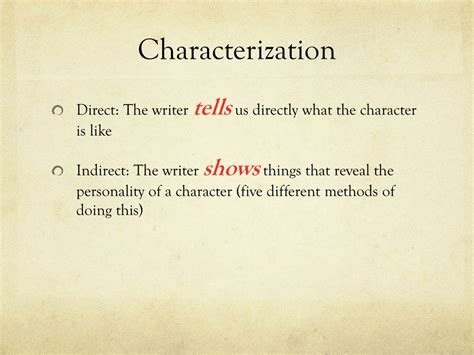 Image result for Characterization How To