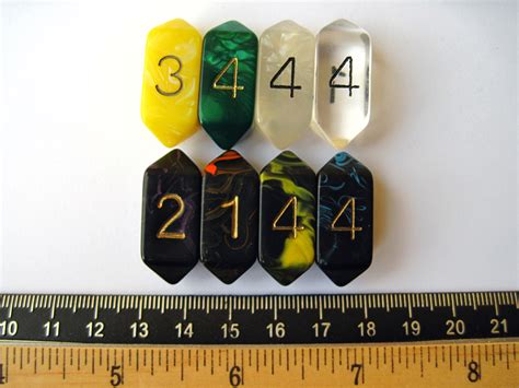 Justin Michell's (D4) FOUR SIDED DICE