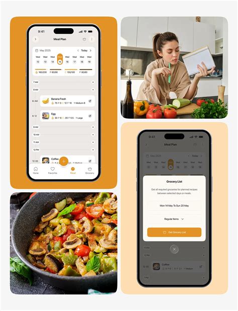 Cookbook AI Mobile App - Food Recipe App Interface :: Behance