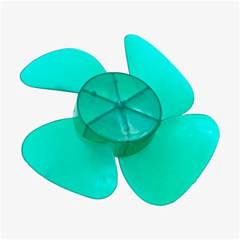 DC Motor Fan Blade 4-Wing Fan For Toy Motor Round Curved Blade - 3.6 I ...