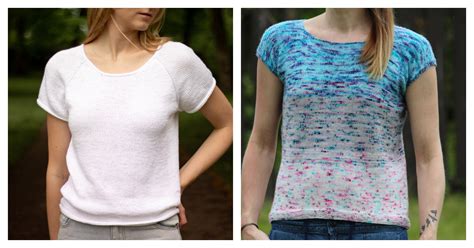 Perfect Knit T-Shirt Free Knitting Pattern