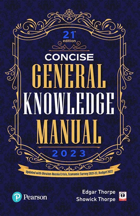 Buy Consice General Knowledge Manual 2023 | Includes The Text On The J ...