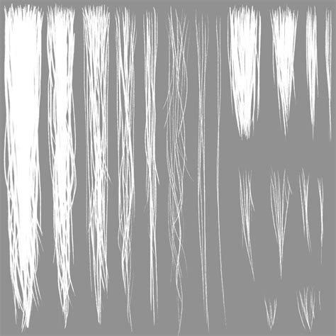 Hair texture authoring
