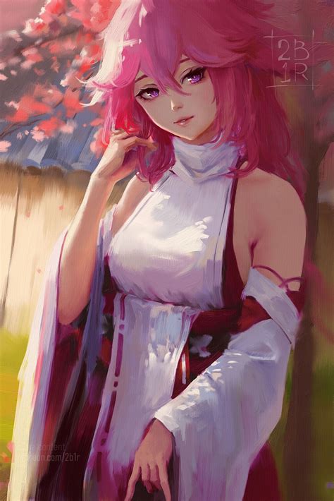 yae miko (genshin impact) :: Genshin Impact :: Ravine Bells :: фэндомы ...