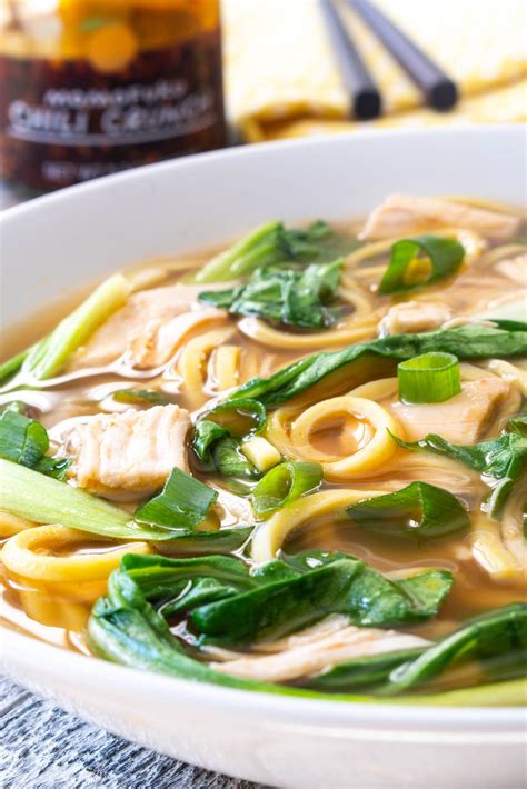 Chinese Noodle Soup | For the Love of Cooking Chinese Noodle Soup