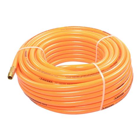 Manguera de aire pvc naranja 3/8 x 30.48 metros