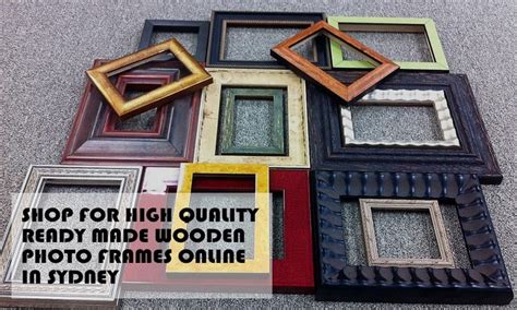 Ready Made Wooden Frames Online | Custom photo frames, Frame, Online photo frames