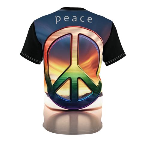 Rainbow - the Color of Peace - Unisex All Over Print Tshirt - Designed ...