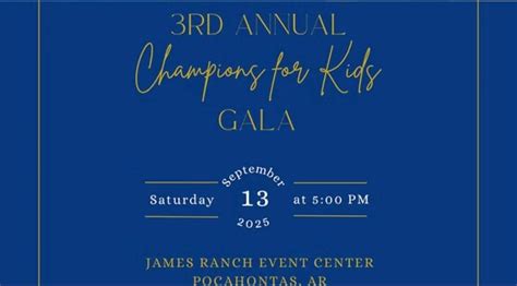 3rd Annual Champions for Kids CASA Gala, James Ranch Event Center ...