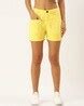 Buy Yellow Shorts for Women by Bene Kleed Online | Ajio.com