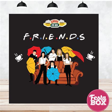 Friends Theme birthday Backdrop – Festabox