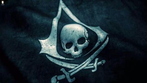 Assassins Creed Black Flag Logo Wallpaper