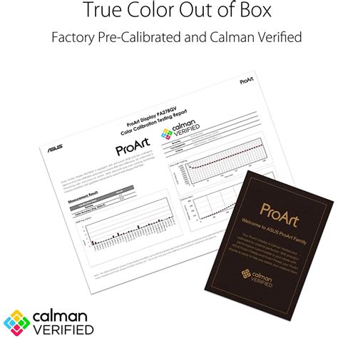 ASUS ProArt Display PA278QV IPS WQHD Professional Monitor