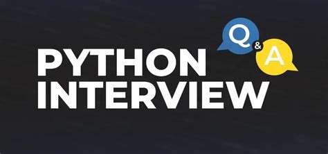 Image result for Python Technical Interview Questions
