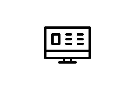 Computer Outline Icon 的图像结果
