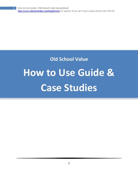 Value OS Stock Example Calculation 的图像结果
