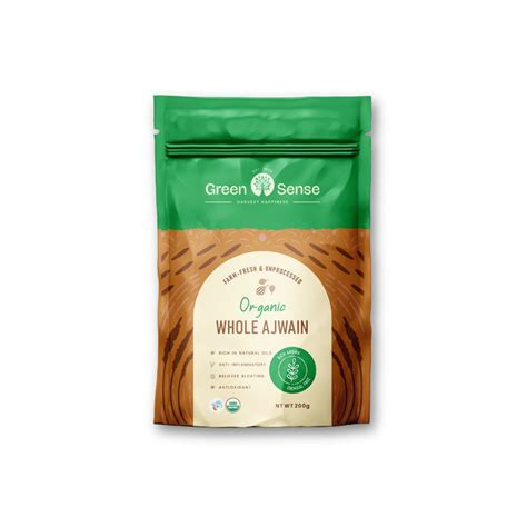 Organic Ajwain (Carom Seeds / Bishop's Weed) – Digestive Spice – Greensense