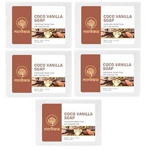 Buy MeriBana Handmade Natural Coco Vanilla Bath Soap (2 x 125 g) Online ...