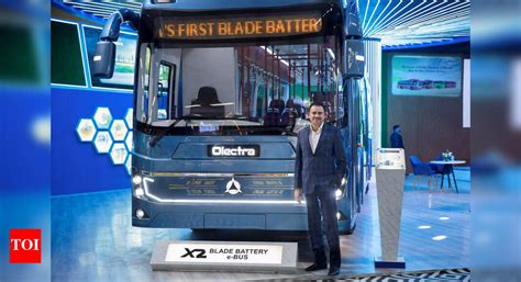 Olectra Greentech rolls out new buses equipped with blade battery ...
