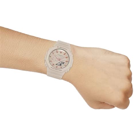 Casio G1109 G-SHOCK GMA-S2100-4ADR Beige Carbon Core Guard Women's Wat ...