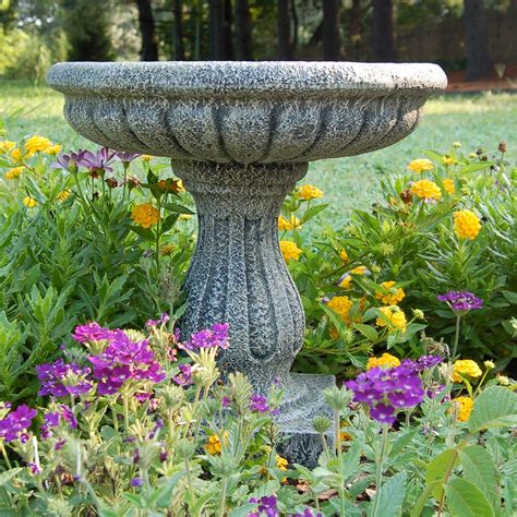 17 Garden Bird Bath with Flower Design Ideas You Cannot Miss | SharonSable