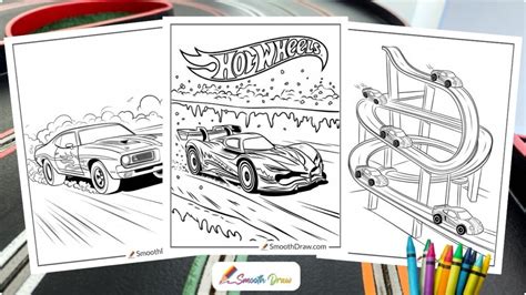 Hot Wheels Car Coloring Pages Printable [2025]