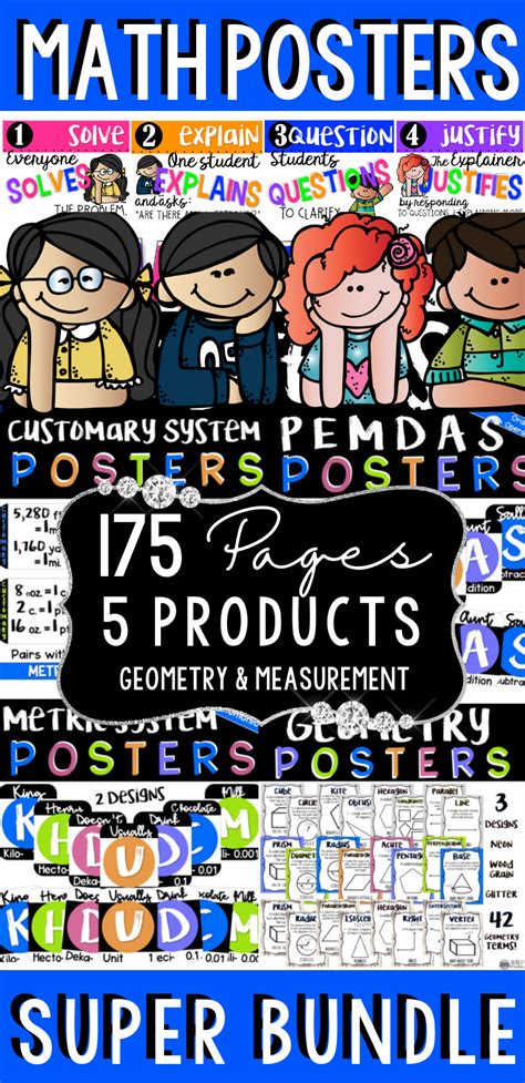 Image result for 5th Grade Math Posters