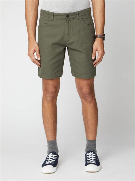 Men's Khaki Canvas Shorts | Ben Sherman | Est 1963