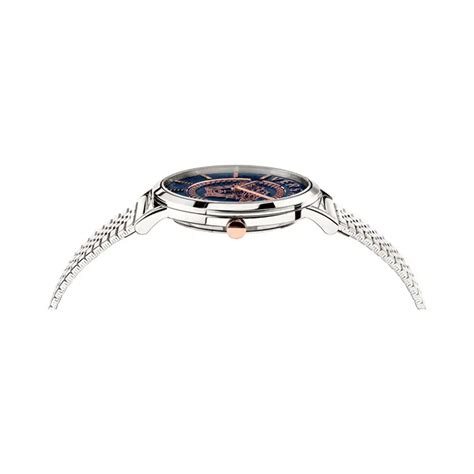 Versace Womens Blue Dial Bracelet Analogue Watch - VEK400821 – The ...