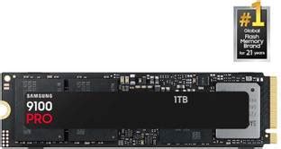 Samsung 9100 Pro 1 TB Desktop Black PCIe NVMe Internal Solid State ...