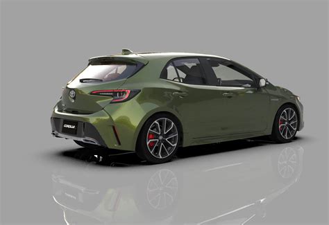Toyota Corolla Hatchback 2020 - 3D Model by davidson